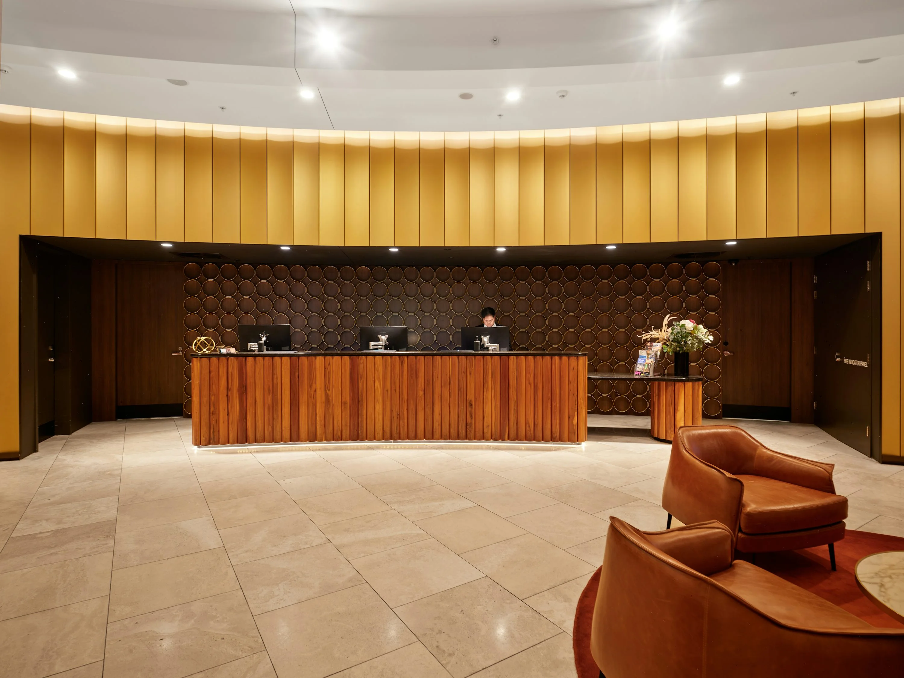 Recepció és közösségi tér