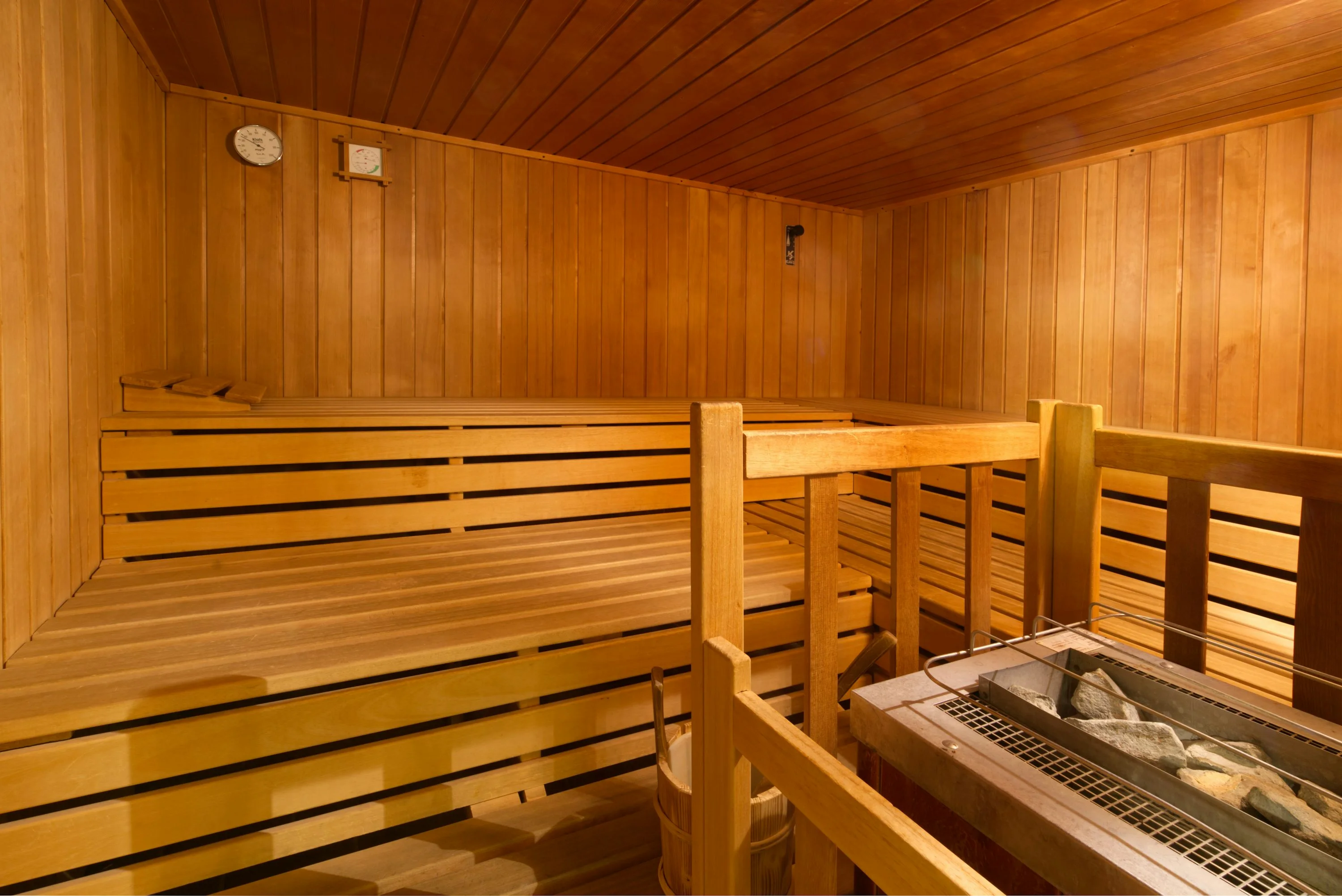 Szauna és wellnessrészleg